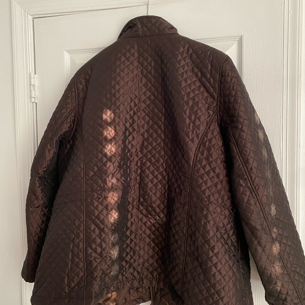 Used quilted jacket size 22/24. Smoke free environment.